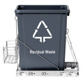 Cefito 40L Pull Out Bin Kitchen Cabinet Slide Rubbish Grey