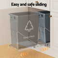 Cefito 40L Pull Out Bin Kitchen Cabinet Slide Rubbish Grey