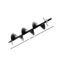 Giantz Power Garden Auger 75x300mm Earth Planter Black