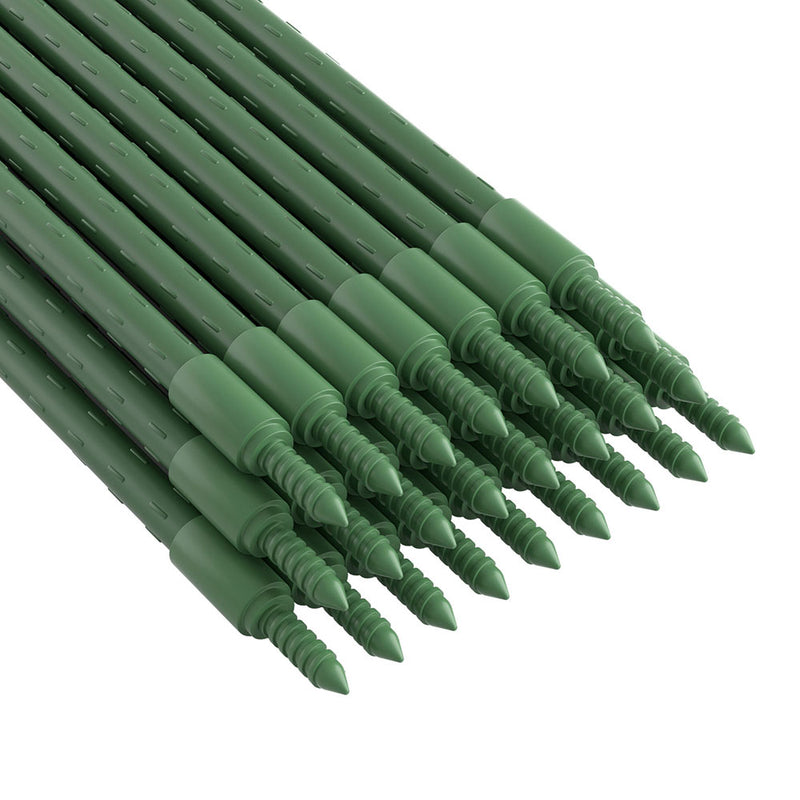 Green Fingers Plant Stakes 24pc 92cm Metal Garden Support