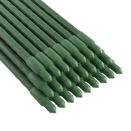 Green Fingers Plant Stakes 24pc 92cm Metal Garden Support