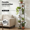 Artiss 8 Tier Metal Plant Stand Flower Pot Shelf Indoor Outdoor