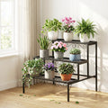 Artiss 3 Tier Metal Corner Plant Stand Shelf Flower Pot Rack
