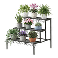 Artiss 3 Tier Metal Corner Plant Stand Shelf Flower Pot Rack