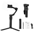 Devanti 3-Axis Gimbal Stabilizer with Tripod for Smartphone, Foldable Selfie Stick