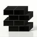 Artiss 3D Peel Stick Wall Tiles Self Adhesive Subway 10 Sheets Black