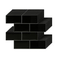 Artiss 3D Peel Stick Wall Tiles Self Adhesive Subway 10 Sheets Black