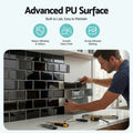 Artiss 3D Peel Stick Wall Tiles Self Adhesive Subway 10 Sheets Black