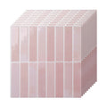 Artiss 3D Peel Stick Wall Tiles Self Adhesive 10 Sheets Pink