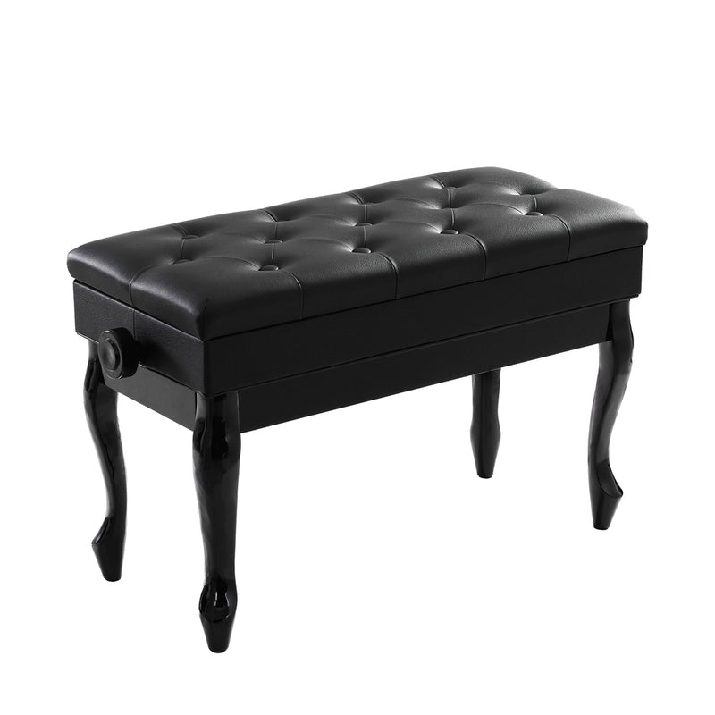 Alpha Piano Bench Adjustable Height Keyboard Seat Stool