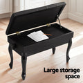 Alpha Piano Bench Adjustable Height Keyboard Seat Stool
