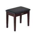 Alpha Piano Bench Wooden PU Leather Storage Stool