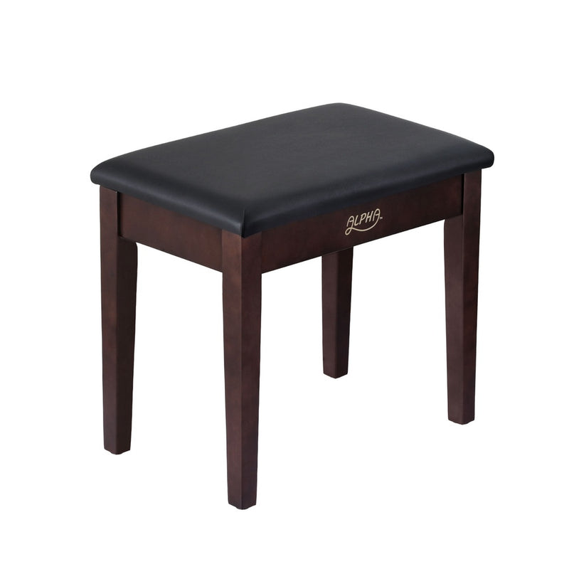 Alpha Piano Bench Wooden PU Leather Storage Stool