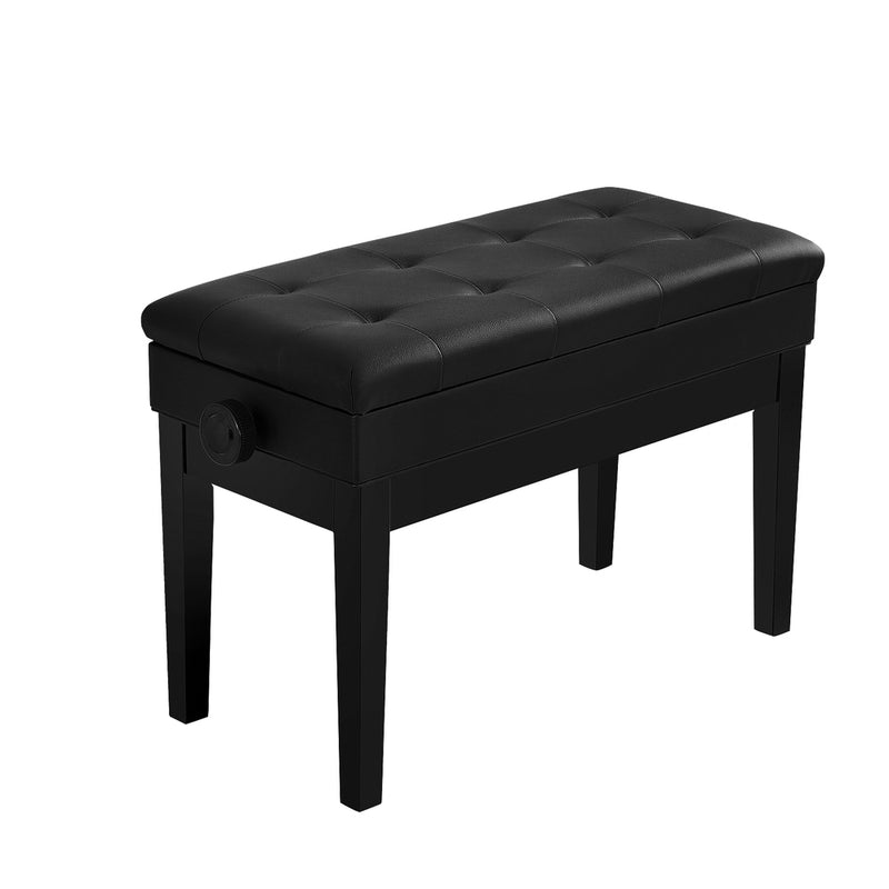 Alpha Piano Bench Adjustable Height Keyboard Seat Stool