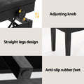 Alpha Piano Bench Adjustable Height Keyboard Seat Stool