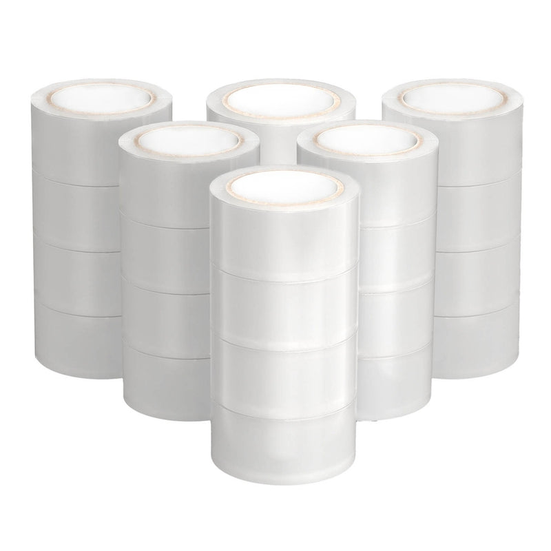 24 Rolls Packing Tape Clear 48mm x 75m Sticky Sealing