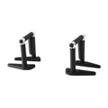 Everfit Pull Up Bar Dip Station 2Pc 120kg Foldable Home Gym Black