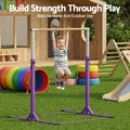 Everfit Kids Gymnastics Bar Pull Up Station Adjustable Indoor