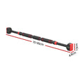Everfit Pull Up Bar 70-95cm Doorway Chin Up Horizontal Gym Bar
