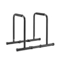 Everfit Dip Station Parallette Bars Home Gym Workout Stand Black
