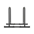 Everfit Dip Station Parallette Bars Home Gym Workout Stand Black