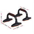 Everfit Push Up Bars Stands Parallel Handles Strength Training Home Gym