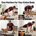 Everfit Push Up Bars Stands Parallel Handles Strength Training Home Gym
