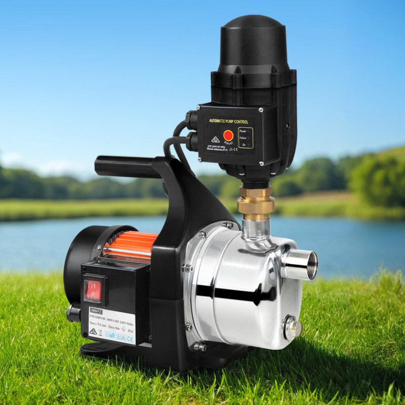 Giantz 1500W Garden Water Pump High Pressure Tank Irrigation