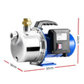 Giantz 1100W High Pressure Water Jet Pump Rain Tank Farm Irrigation