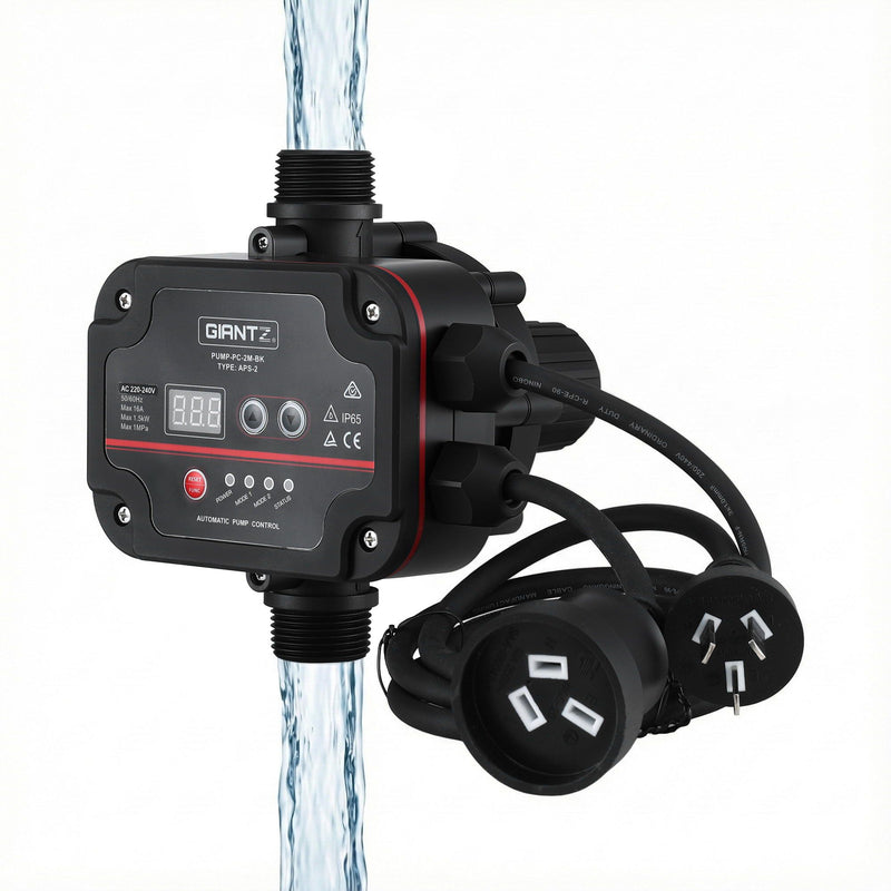 GIANTZ Water Pump Controller 16A 1.5kW 10Bar IP65 Pressure Switch