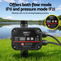 GIANTZ Water Pump Controller 16A 1.5kW 10Bar IP65 Pressure Switch