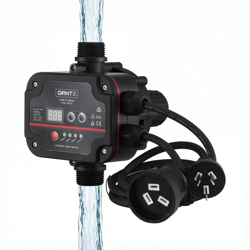 Giantz Digital Water Pump Controller 16A 1.5kW Pressure Switch