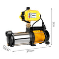 Giantz 2000W Garden Water Pump 4-Stage High Pressure Irrigation