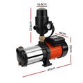 Giantz 1800W 5-Stage Water Pump Garden Irrigation Booster