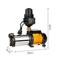 Giantz 2500W High Pressure Water Pump 5-Stage Tank Irrigation Booster