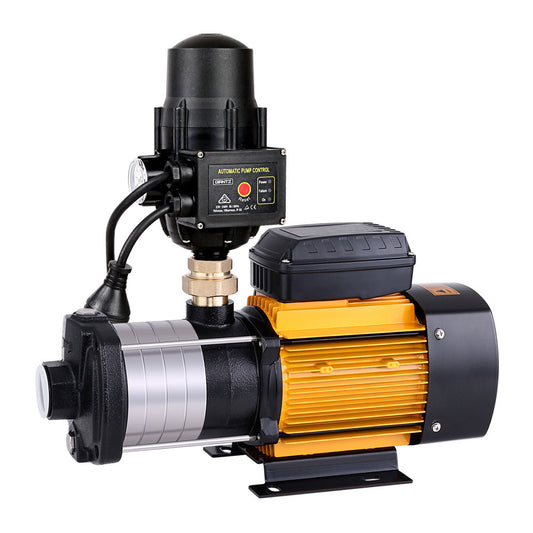 Giantz 2000W High Pressure Garden Water Pump 5-Stage Tank Black