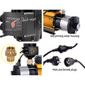 Giantz 2000W High Pressure Garden Water Pump 5-Stage Tank Black