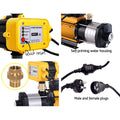 Giantz 2000W Water Pump 5 Stage Tank High Pressure Yellow
