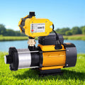 Giantz 2000W Water Pump 5 Stage Tank High Pressure Yellow