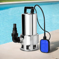 Giantz 1800W Submersible Dirty Water Pump Bore Tank Well Steel