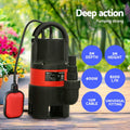Giantz 400W Submersible Pump Dirty Water Bore Tank Well Sewerage