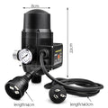 Giantz Water Pressure Pump Controller Auto Switch Electric Black