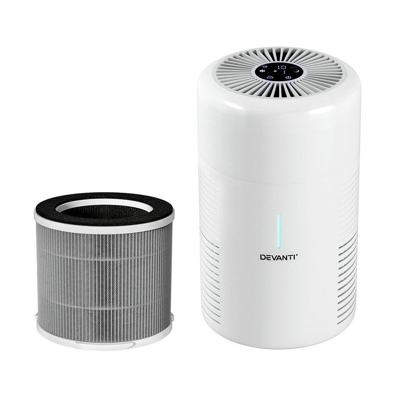 Devanti Air Purifier HEPA H11 Filter PM2.5 Carbon Home Freshener