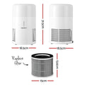 Devanti Air Purifier HEPA H11 Filter PM2.5 Carbon Home Freshener