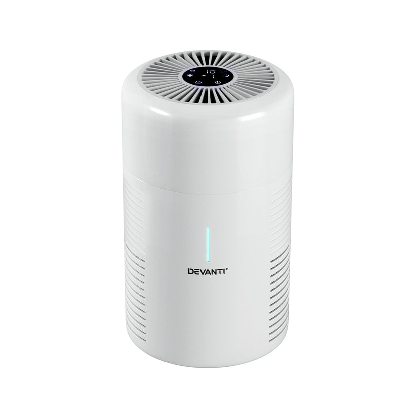 Devanti Air Purifier HEPA Filter PM2.5 Dust Sensor Home Remover