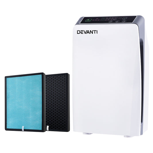 Devanti Air Purifier 4 Stage HEPA Filter Replacement Included