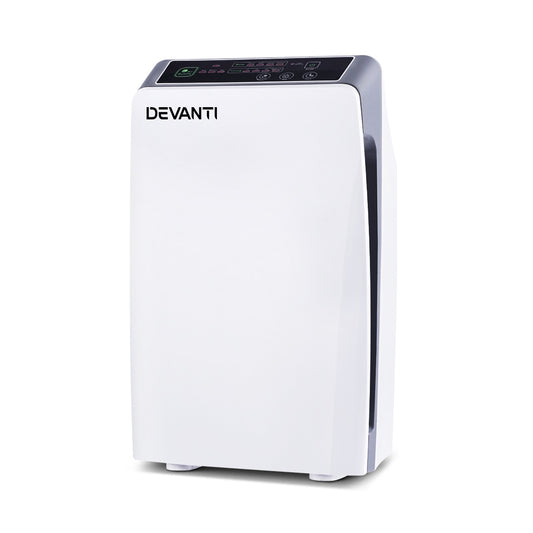 Devanti Air Purifier 4 Stage HEPA Filter Home Office