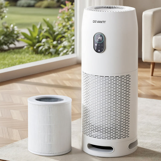 Devanti Air Purifier 4 Stage HEPA with Replacement Filter