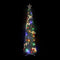 Jingle Jollys Pop Up Christmas Tree Pre Decorated Multicolour LED 155cm