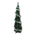 Jingle Jollys Pop Up Christmas Tree Pre Decorated Warm White LED 155cm